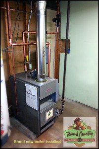 A new boiler for a well deserved home.